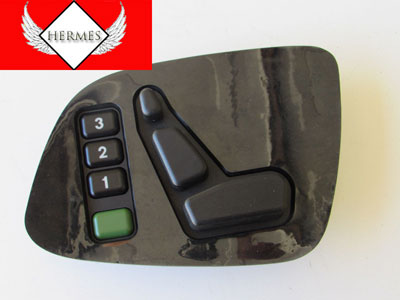Mercedes Seat Controls Switches on Door, Left 2108209110 W208 W210 CLK, E, G Class
